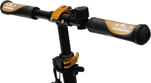 Hudora Παιδικό Πατίνι Αναδιπλούμενο Big Wheel 230 Δίτροχο Λευκό