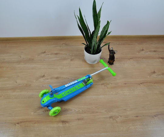 Milly Mally Scuter Copii Magic 3 Roți Pentru 3+ Ani Albastru