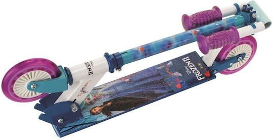 Smoby Παιδικό Πατίνι Αναδιπλούμενο Frozen II Δίτροχο Γαλάζιο