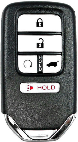 Techsuit Car Key Case 2005.08 Honda Insight Civic Crv Black