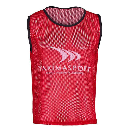 Yakimasport Kids Training Bib in Red Color