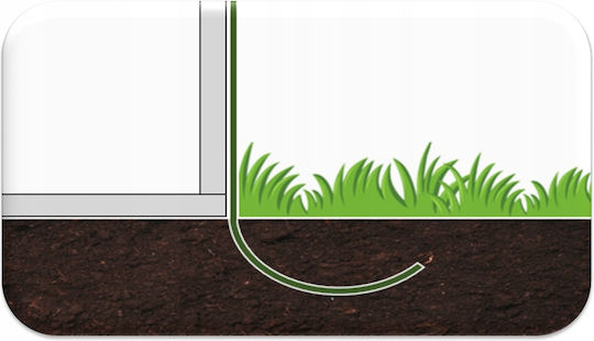 Seră Tunel Tip Ramă Metalică 300x600cm Verde 18 Mp