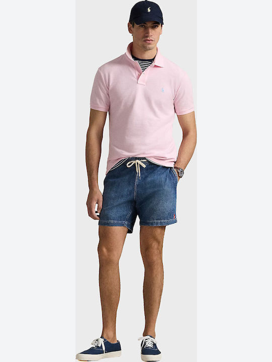 Polo Μπλούζα Κοντομάνικη Ροζ