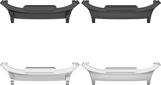Samsung Galaxy Watch Ultra 47mm 1 Ζεύγος 22mm Μεταλλικό Λουράκι Ρολογιού Κράμα Ψευδαργύρου Ασημί