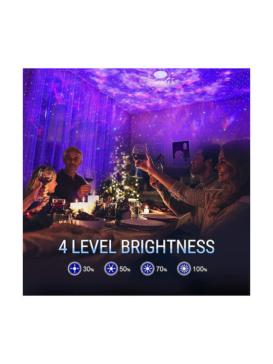 Led Παιδικό Φωτιστικό Projector Night Light 3 Light