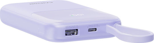 Canyon Power Bank 10000mAh 22.5W Power Delivery / Quick Charge 3.0 Μωβ