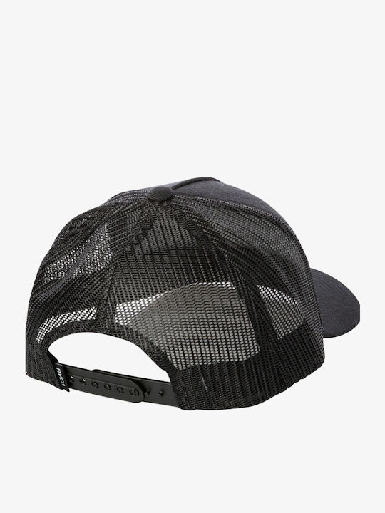 Men's Rvca Ticket Trucker Deluxe Hat Black Avyha00658_blk