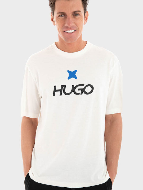 Logo T-shirt Ecru-black