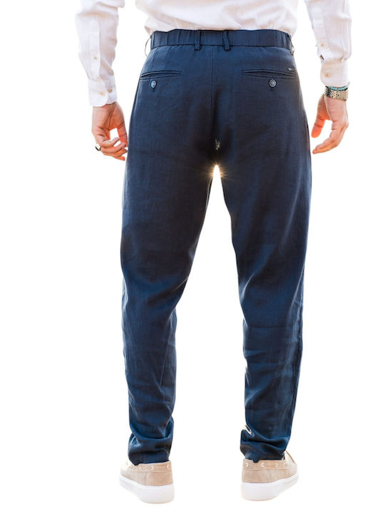 Hose in Lockere Passform Blue