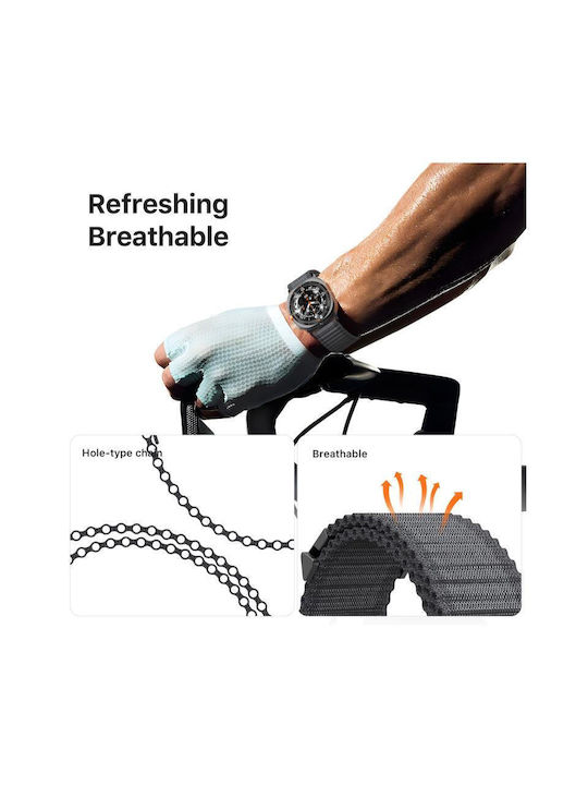 Dux Ducis Curea Tesatura Portocaliu (Galaxy Watch Ultra)