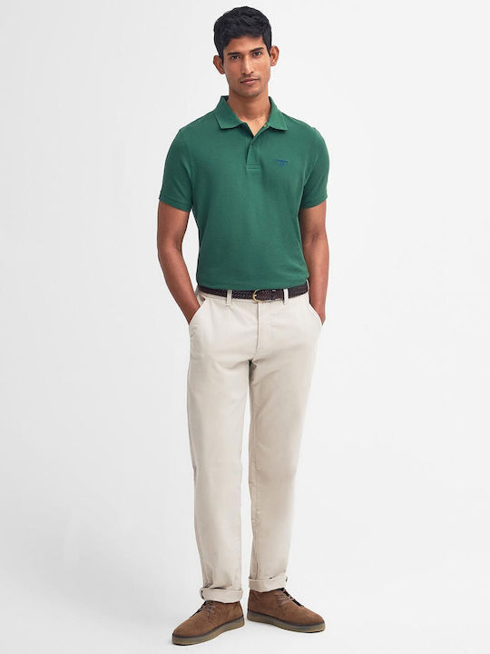 Polo Short Sleeve Blouse Green