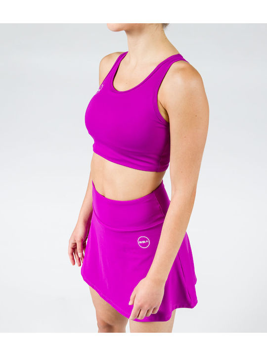 Women's Sports Bra without Padding Purple