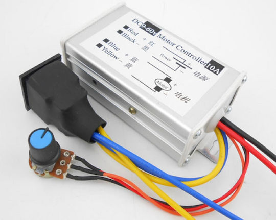 Pwm 12v 24v 36v Dc Motor Speed Controller 10a Pulse Drive Board Forward Reverse Adjust Speed Switch In Motor Controller