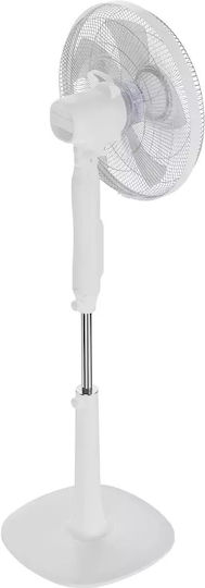 Black & Decker Pedestal Fan 24W With Remote Control White