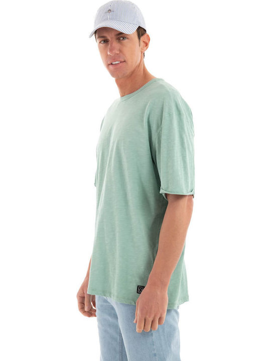 T-shirt Pale Green DLMT000615