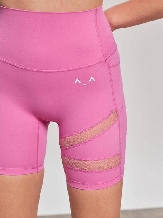 Women's Training Legging Shorts Pink
