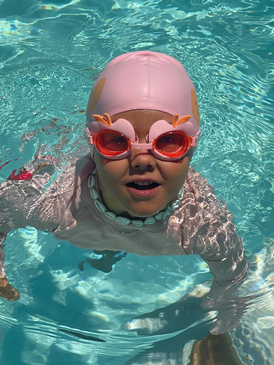 Kids Swimming Cap Cotton Candy Cherry Sunnylife