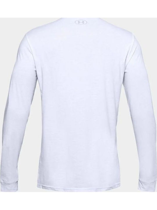 Ua Sportstyle Athletic Long Sleeve Blouse White