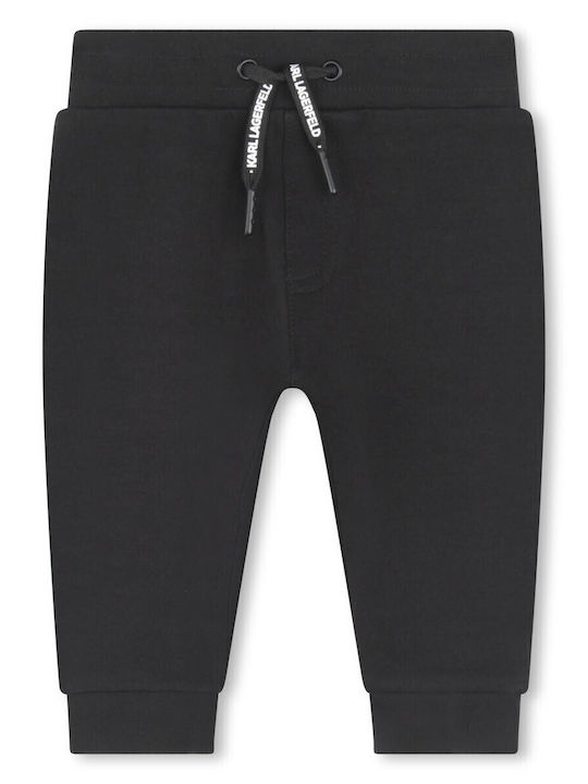 Set pentru copii cu pantaloni Iarnă 3buc Negru