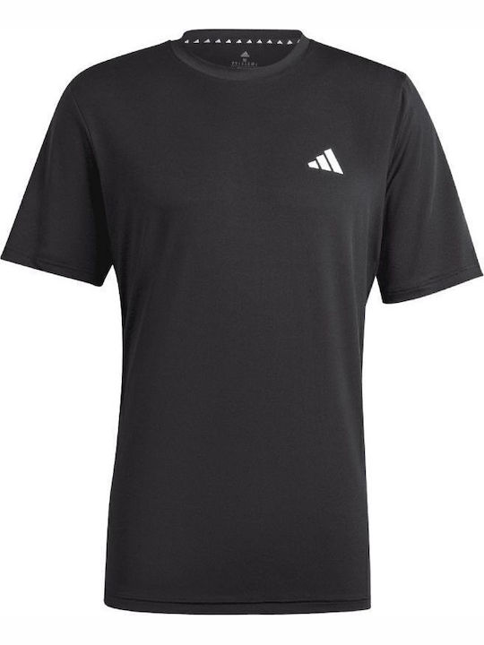 Train Essentials Stretch Aeroready Спортна тениска Черен