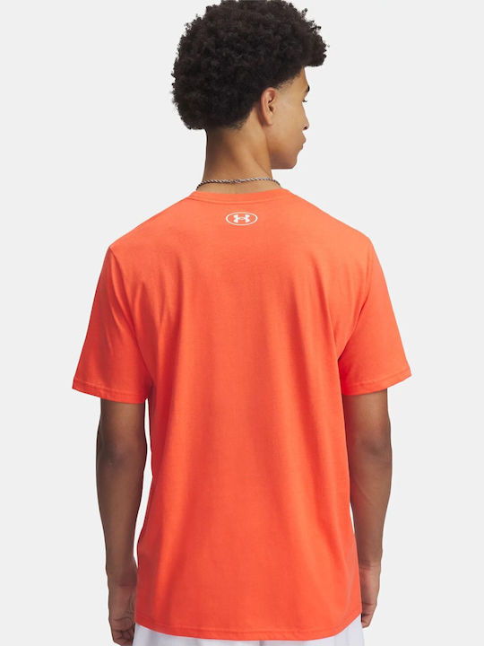 Under Armour T-shirt Πορτοκαλι