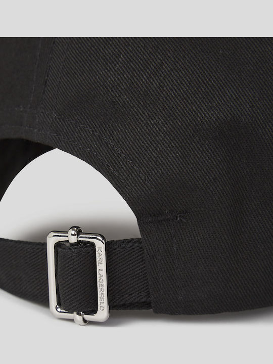 Jockey Pentru Femei K Rsg Șapcă Neagră Karl Lagerfeld A1w33201-999 Black