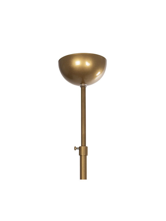 GloboStar Sunfy Pendant Light Bronze Grid for 6 Bulbs E27 60x70x60cm