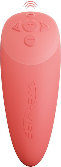 We-Vibe Chorus Mini Δονητής για Ζευγάρια με Απομακρυσμένο Έλεγχο 7.8cm Πορτοκαλί
