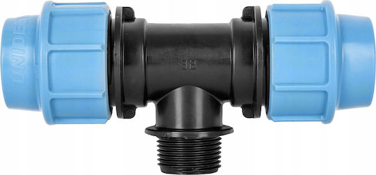 Unidelta 603520 T în formă de conector în formă de țeavă 20mm