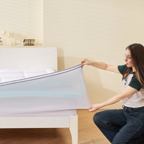 Vevor Matratzentopper Doppel Memory-Schaum 152x203x7.62cm