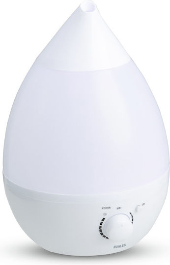 Muhler Air Purifier / Humidifier Ultrasonic 25W for Spaces 25m²