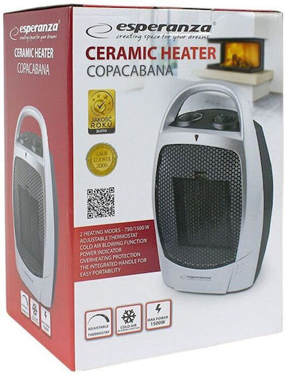 Esperanza Atacama Keramik Heizlüfter Boden 1500W