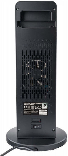 Powermat PM1252 Ceramic Fan Heater Room Floor Black 2000W