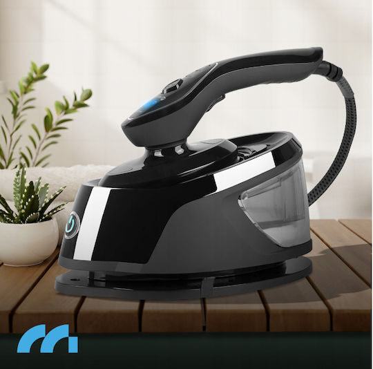 MalTec Aparat de călcat cu abur pentru haine de Mână 2500W cu rezervor 600ml