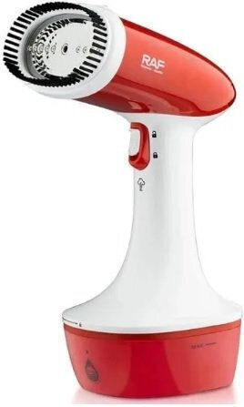 Raf R.1239 Aparat de călcat cu abur pentru haine de Mână 1500W cu rezervor 300ml Roșu