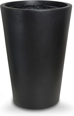 Harmony Ghiveci Ceramică Negru 50.5x50.5x71.5cm.