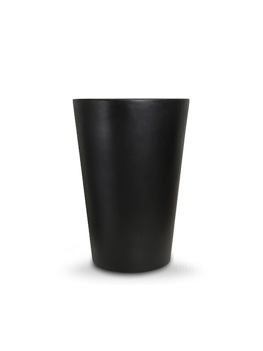 Harmony Topf Keramik Black 50.5x50.5x71.5cm.