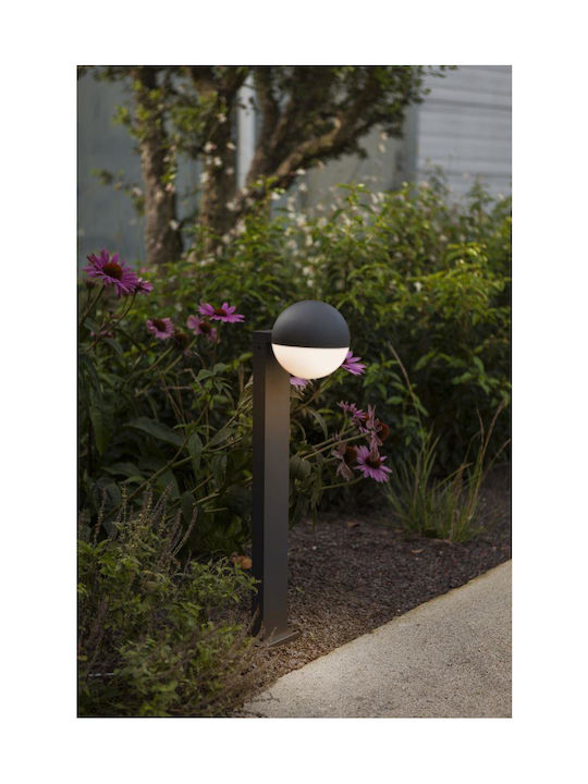 Lutec Looma Outdoor Floor Lamp Small Post for E27 Gray