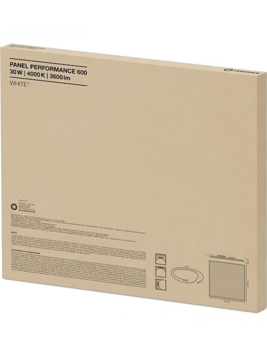 Ledvance Panou LED Putere 30W cu Alb Natural Lumini