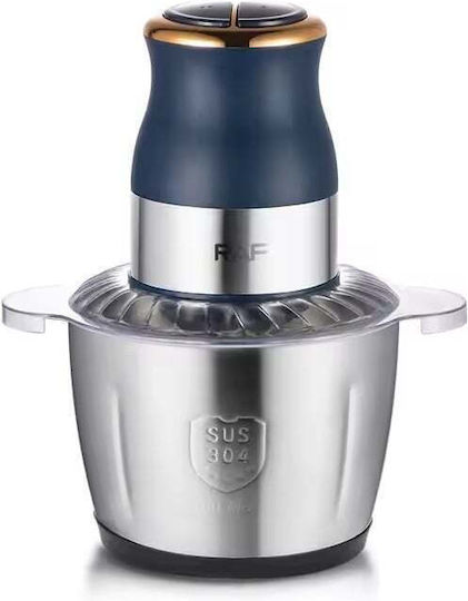 Raf R-7021 Multi Chopper 1000W with 3L Inox Bowl
