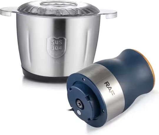 Raf R-7021 Multi Chopper 1000W with 3L Inox Bowl