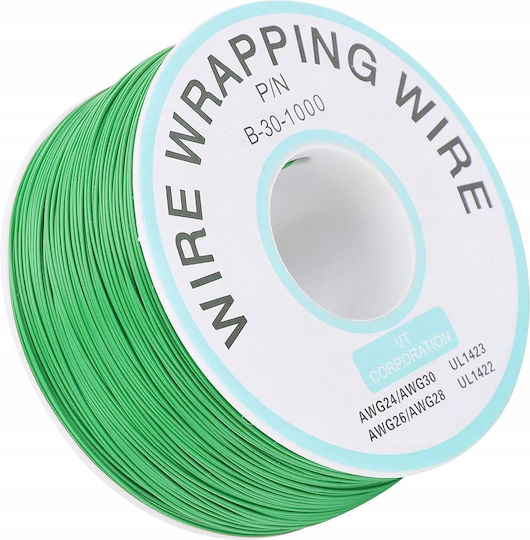 Cablu tip Kynar Awg 0,25mm Verde 200m