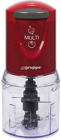Gruppe PDH401-2PL Multi Chopper 300W with 500ml Bowl Red