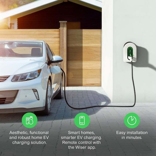 Schneider Electric Μονοπολικός Διακόπτης Ράγας 230V