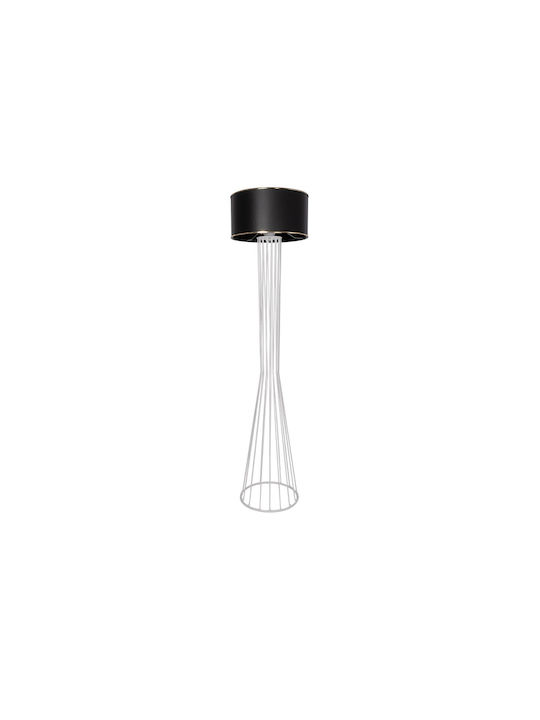 GloboStar Nova Φωτιστικό Δαπέδου Υ155xΜ38εκ. με Ντουί για Λαμπτήρα E27 Λευκό