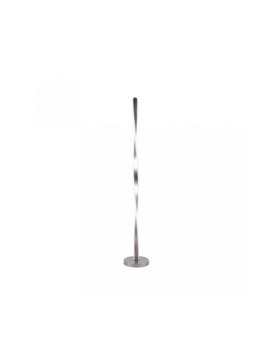 Inlight LED Φωτιστικό Δαπέδου Υ160xΜ25εκ. με Φυσικό Λευκό Φως 4100lm Ασημί