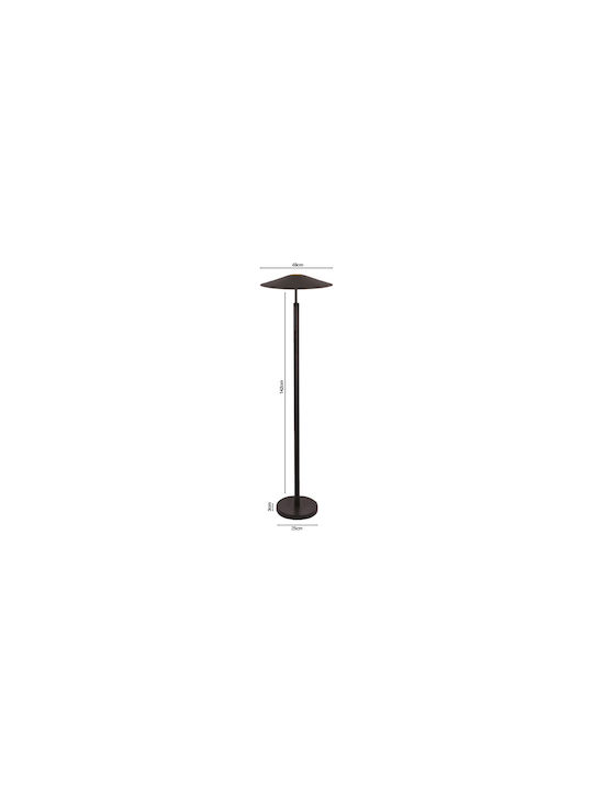 Inlight Floor Lamp H142xW48cm. Black