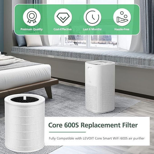 Levoit Core Filtru de carbon activat pentru purificatorul de aer