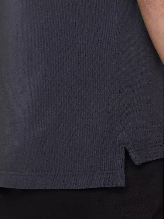 Polo Herrenbluse Kurzarm Blaue