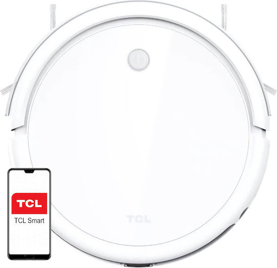 TCL Sweeva 2000 Aspirator Robot cu Navigare Inteligentă și Putere de Aspirație 2000Pa Albă
